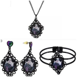 Disney Little Mermaid Ursula Jewelry Bundle